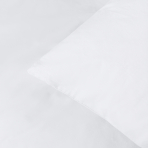 Patalynės komplektas „White“. Medvilninė patalynė, 140x200 cm, 200x200 cm, 200x220 cm