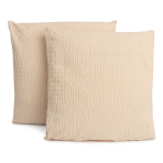 Dekoratyvinių pagalvėlių užvalkalai „Parchment“ 2 vnt., 40x40 cm