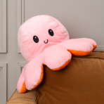 Pagalvė - žaislas „Orange octopus“. Vaikiška patalynė