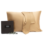 Šilkinis pagalvės užvalkalas „Sandstone“. Šilkiniai pagalvių užvalkalai