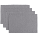 Stalo padėkliukai „Linen grey“ 4vnt.. Lininės staltiesės, 30x45 cm