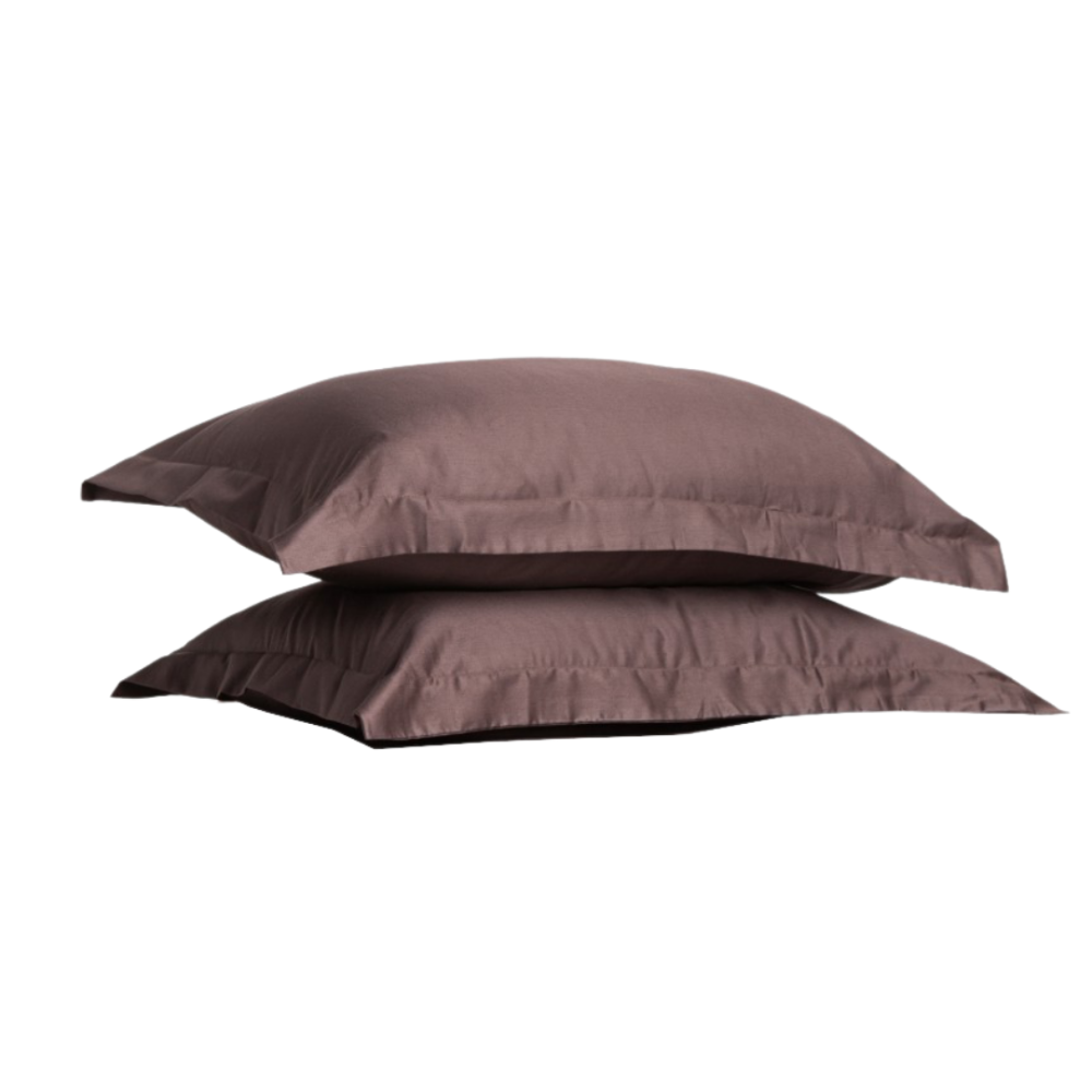 Premium satino pagalvių užvalkalai „Chocolate“ 1 vnt.. Pagalvių užvalkalai 50x70