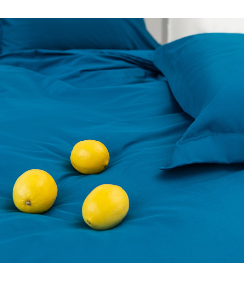 Premium satino pagalvių užvalkalai „Turquoise“ 2 vnt.