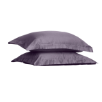 Premium satino pagalvių užvalkalai „Mauve“. Pagalvių užvalkalai 50x70
