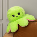 Pagalvė - žaislas „Green octopus“. Vaikiška patalynė