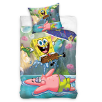 Patalynės komplektas „SpongeBob SquarePants“. Vaikiška patalynė, 140x200 cm