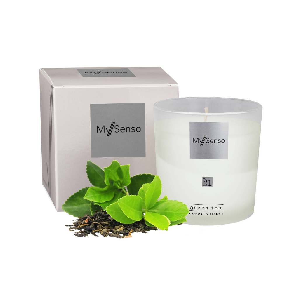 Kvepianti žvakė „Green tea“. Namų kvapai 