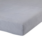 Frotinė paklodė su guma „Grey“, 90x200 cm, 180x200 cm