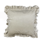 Dekoratyvinių pagalvių užvalkalai „Ecru Ruffle“ 1 vnt., 40x40 cm