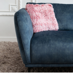 Dekoratyvinės pagalvėlės užvalkalas „Pink fluffy“ 1 vnt.