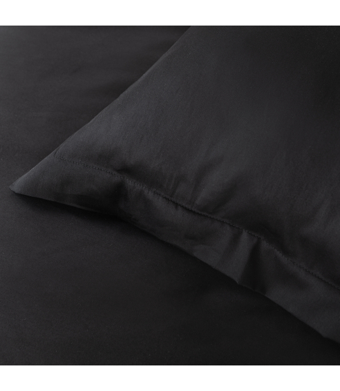 Premium satino patalynės komplektas „Midnight“. Satininė patalynė