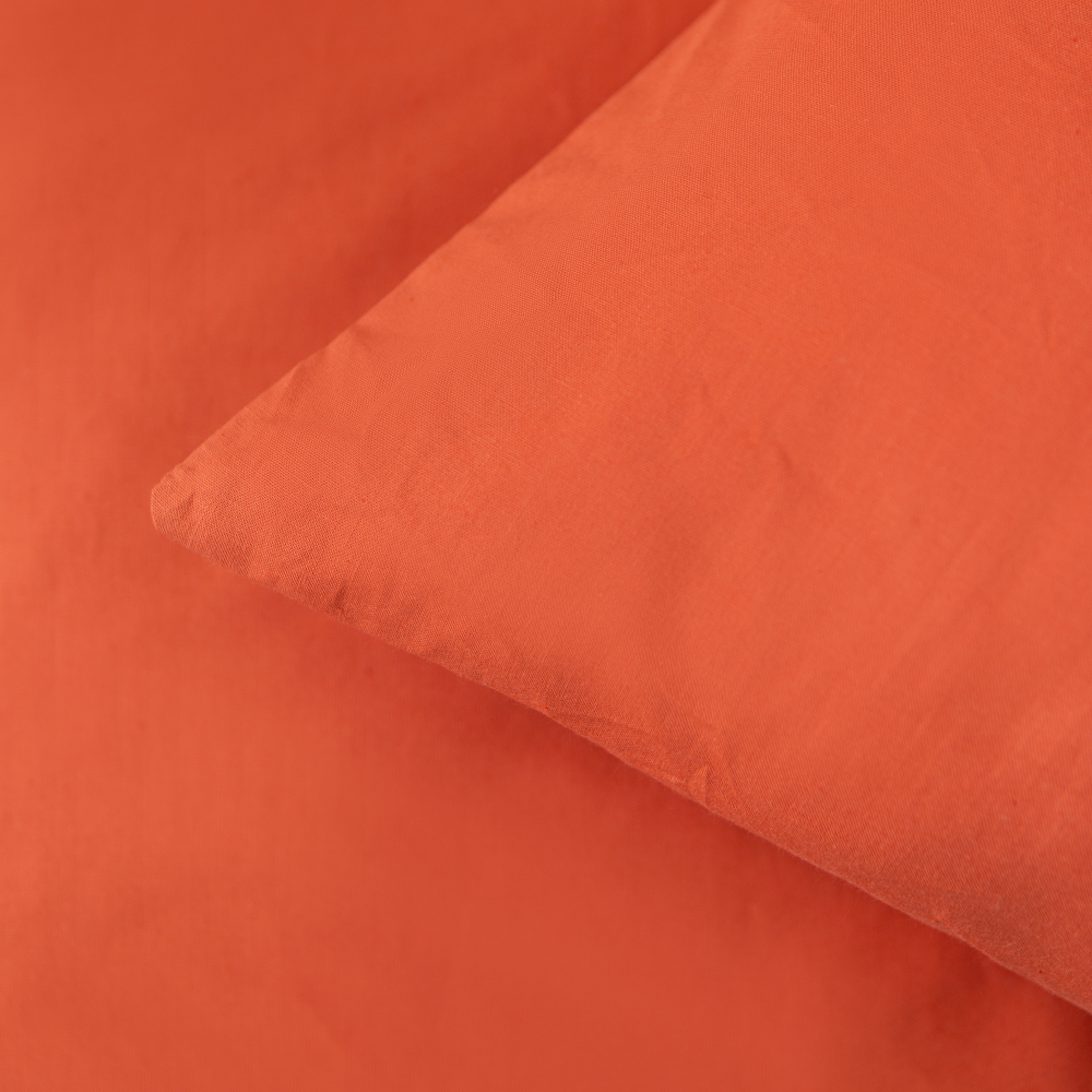 Patalynės komplektas „Orange rust“. Medvilninė patalynė, 140x200 cm, 160x200 cm