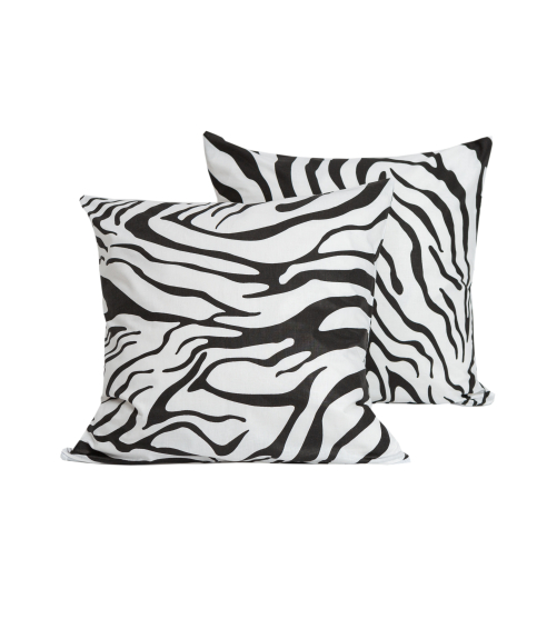 Dekoratyvinių pagalvėlių užvalkalai „Zebra“ 2 vnt.