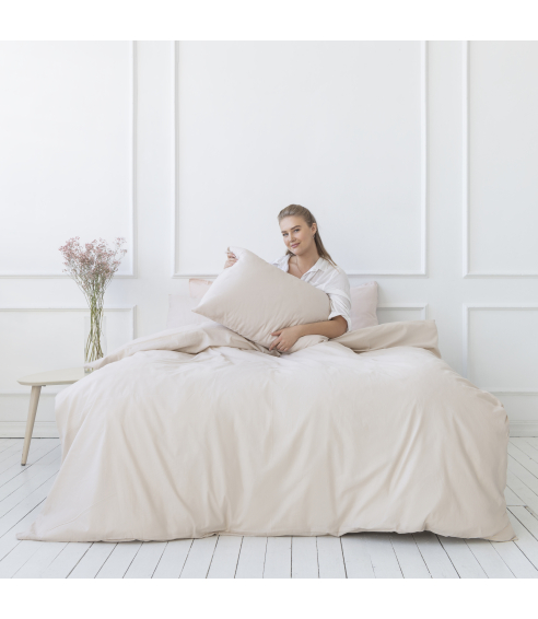 Patalynės komplektas „Classic seashell“. Medvilninė patalynė