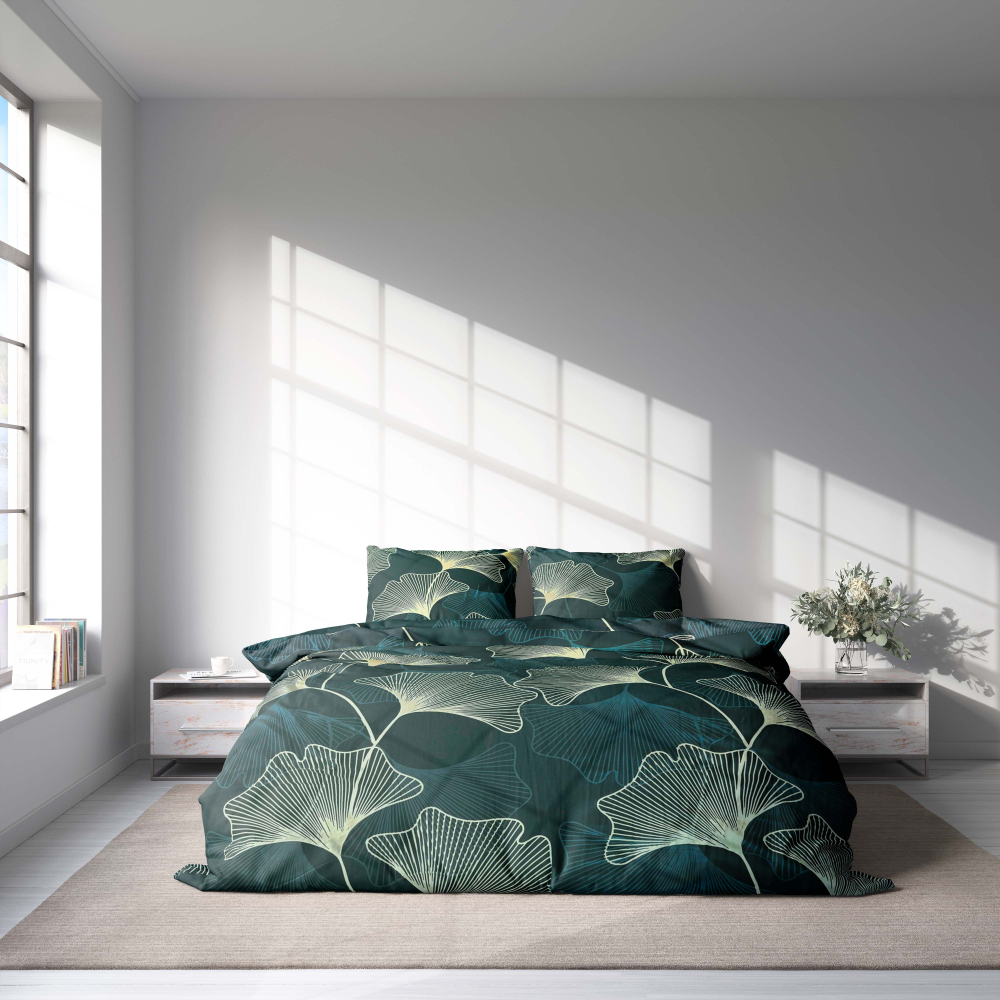 Patalynės komplektas „Ginko“, 140x200 cm, 150x200 cm, 160x200 cm, 180x200 cm, 200x200 cm, 200x220 cm
