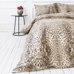 Patalynės komplektas „Leopard“. Medvilninė patalynė, 140x200 cm, 160x200 cm, 200x200 cm, 200x220 cm