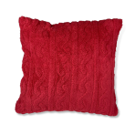 Dekoratyvinių pagalvių užvalkalai „Red Jacquard“ 1 vnt.. Dekoratyvinių pagalvių užvalkalai