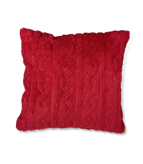 Dekoratyvinių pagalvių užvalkalai „Red Jacquard“ 1 vnt.. Dekoratyvinių pagalvių užvalkalai