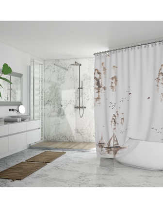 Vonios užuolaidos: Stilius ir praktiškumas jūsų vonios kambariui
