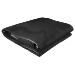 Dvipusė lovatiesė „Black trapuntino Bedspread“. Pledai, 170x250 cm, 200x250 cm. Juodos ir pilkos dvipusės lovatiesės paviršius dekoruotas subtiliu gilių stačiakampių raštu. Dvipusė lovatiesė „Black trapuntino Bedspread“. Pledai, 170x250 cm, 200x250 cm. Juodos ir pilkos dvipusės lovatiesės paviršius dekoruotas subtiliu gilių stačiakampių raštu.