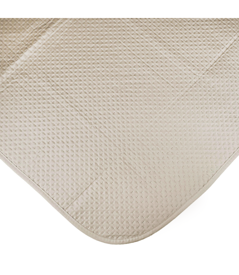 Dvipusė lovatiesė „Cream trapuntino Bedspread“. Pledai