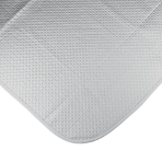 Dvipusė lovatiesė „Grey trapuntino Bedspread“. Pledai, 170x250 cm, 200x250 cm. Šviesiai pilka lovatiesė su minkšta, švelnia faktūra, gaivinančia interjerą. Dvipusė lovatiesė „Grey trapuntino Bedspread“. Pledai, 170x250 cm, 200x250 cm. Šviesiai pilka lovatiesė su minkšta, švelnia faktūra, gaivinančia interjerą.