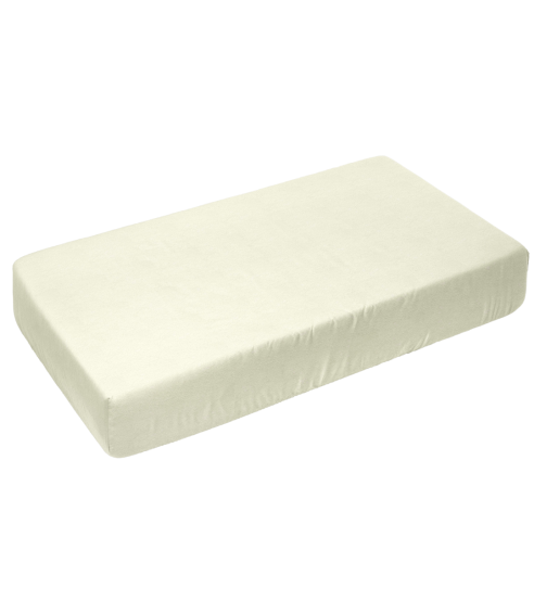 Frotinė paklodė su guma „Cream Terry sheet“. Paklodės su guma 160x200