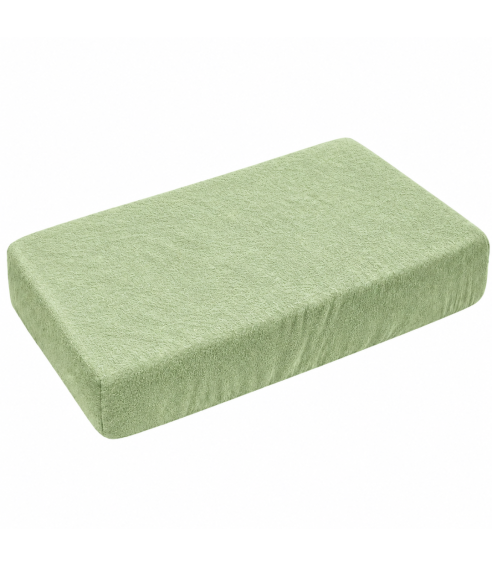 Frotinė paklodė su guma „Olive frote“. Paklodės su guma 90x200