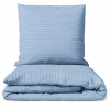 Glamžytos medvilnės patalynės komplektas „Kora Dusty Blue“