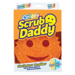 Kempinė „Scrub Daddy Colors Orange“. Kempinės. Oranžinė „scrub daddy“ kempinė su linksmu veidu, pasižymi unikaliu „flextexture“ audiniu, kuris minkštėja šiltame vandenyje ir tampa tvirtesnis šaltame vandenyje. Kempinė „Scrub Daddy Colors Orange“. Kempinės. Oranžinė „scrub daddy“ kempinė su linksmu veidu, pasižymi unikaliu „flextexture“ audiniu, kuris minkštėja šiltame vandenyje ir tampa tvirtesnis šaltame vandenyje.