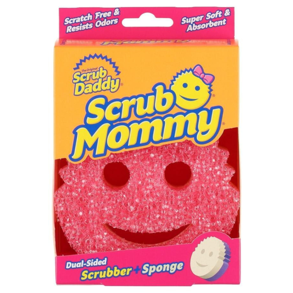 Kempinė „Scrub Mommy Pink“. Kempinės. Rožinė „scrub mommy“ kempinė su dvipuse funkcija – viena pusė skirta šveitimui, kita – švelniai valyti. Kempinė „Scrub Mommy Pink“. Kempinės. Rožinė „scrub mommy“ kempinė su dvipuse funkcija – viena pusė skirta šveitimui, kita – švelniai valyti.