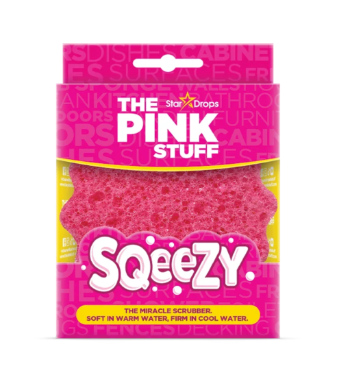 Kempinė „Sqeezy pink“. Kempinės