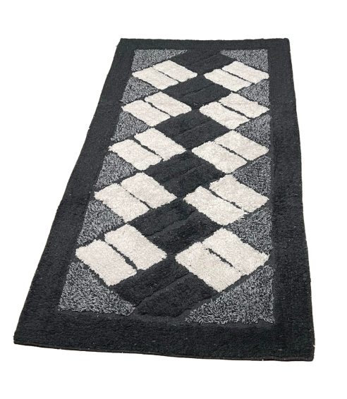 Kilimas „Black Diamond Mosaic Rug“