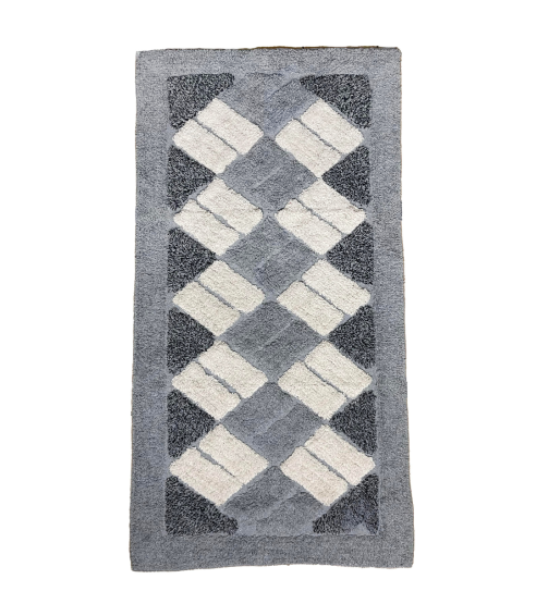 Kilimas „Grey Diamond Mosaic Rug“