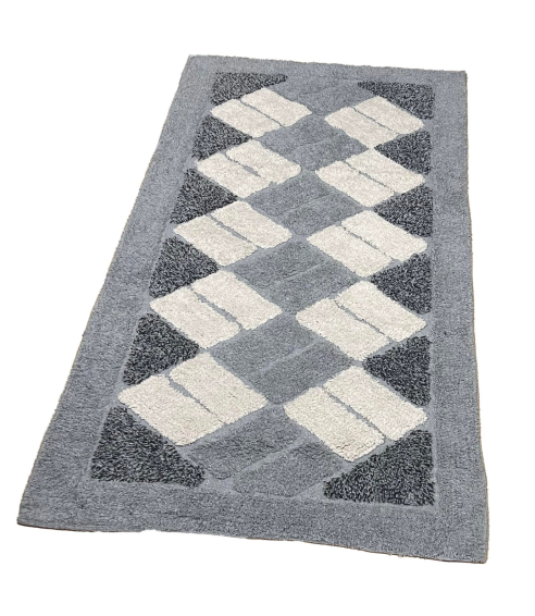 Kilimas „Grey Diamond Mosaic Rug“