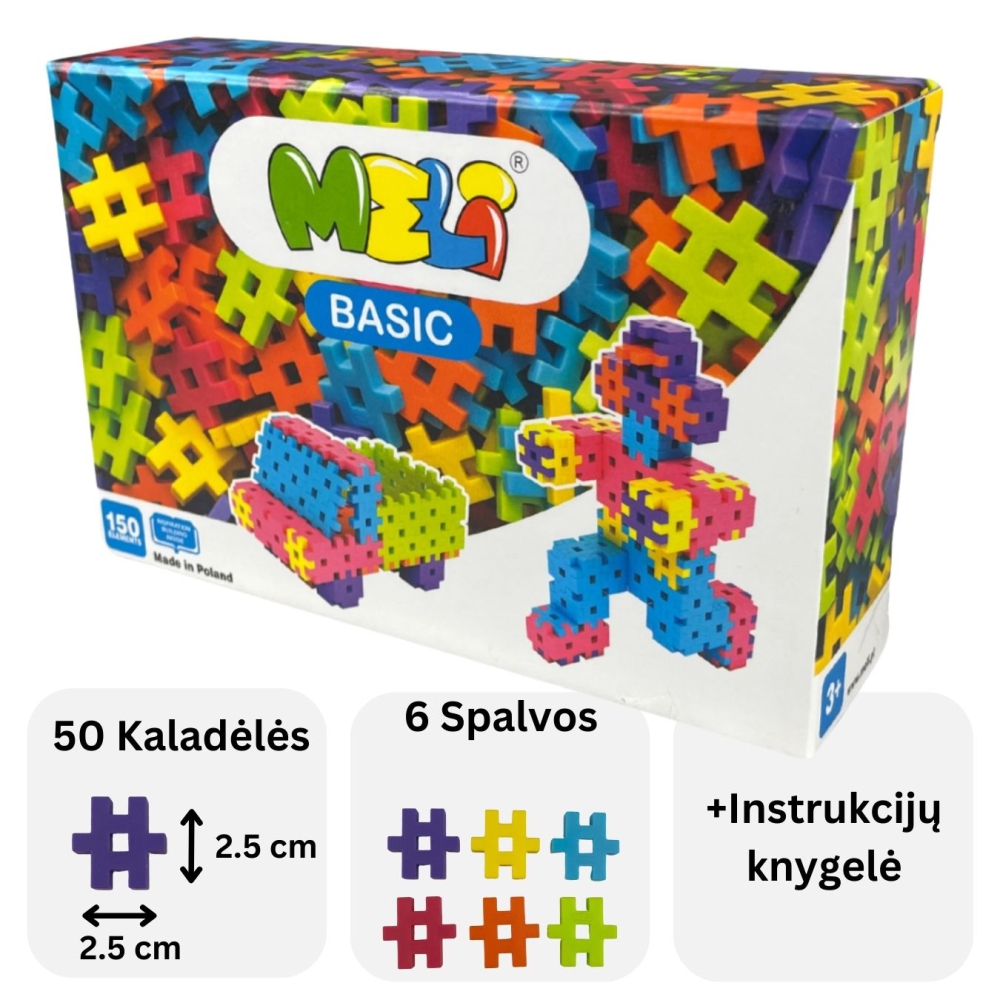 Konstruktorius vaikams „Crisscross 150“