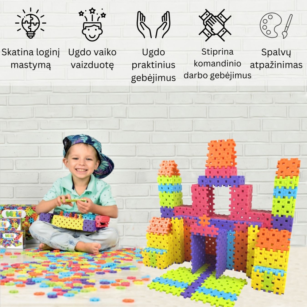 Konstruktorius vaikams „Crisscross 150“