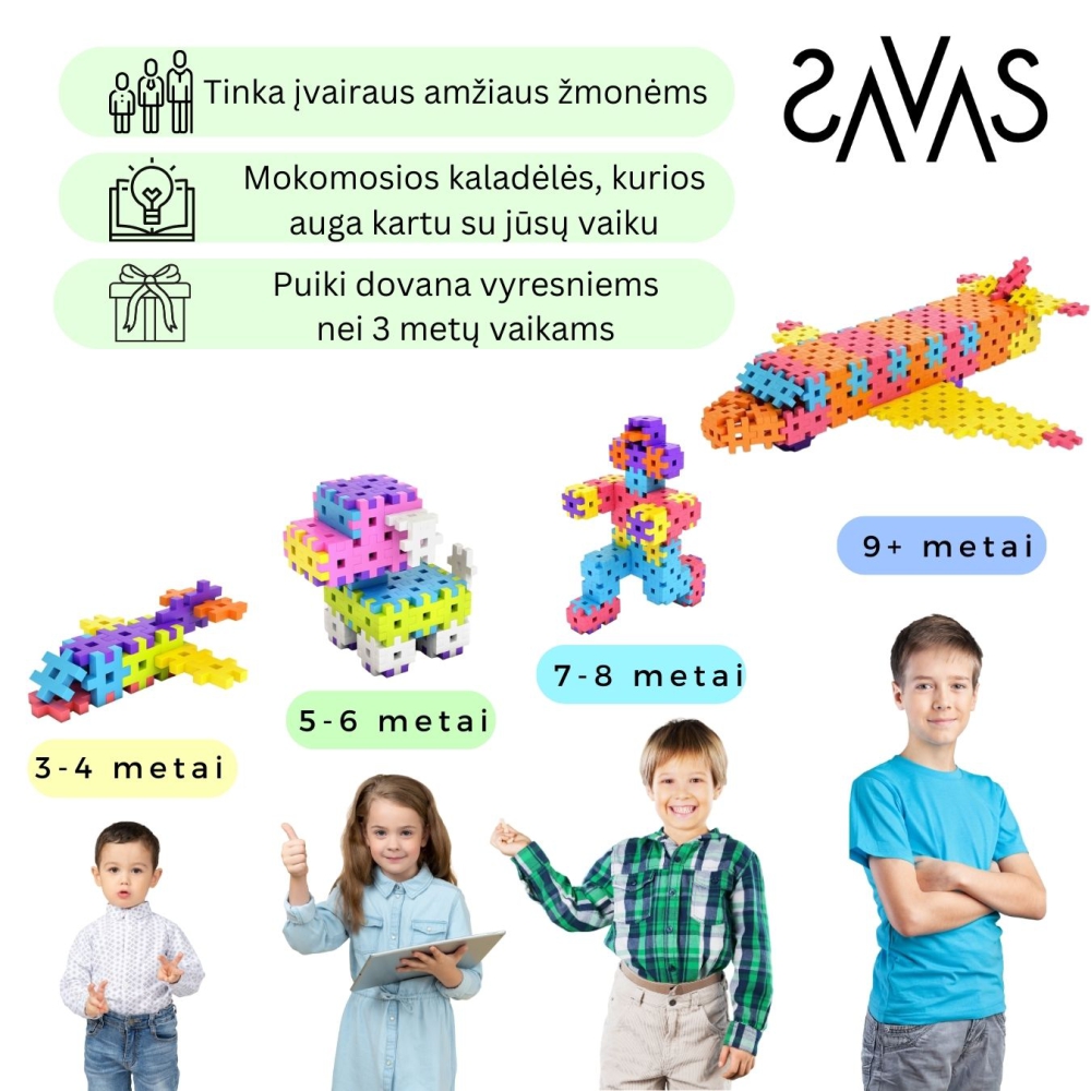 Konstruktorius vaikams „Crisscross 150“