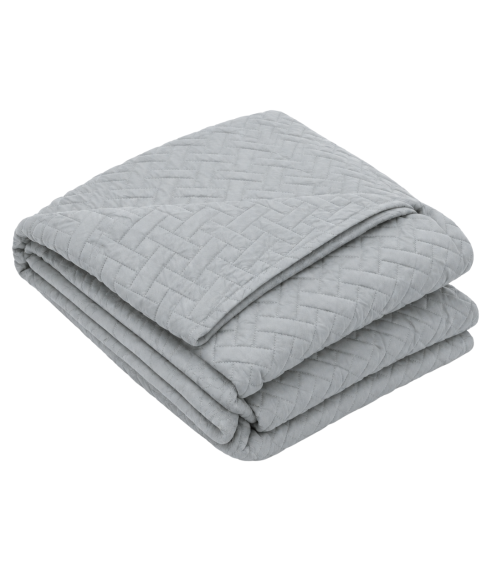 Lovatiesė „Bedspread Harbor“. Pledai