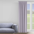 Naktinės užuolaidos „Purple“. Užuolaidos, 150x275 cm. Elegantiškos violetinės spalvos užuolaidos, suteikiančios jūsų erdvei karališkumo ir rafinuotumo.