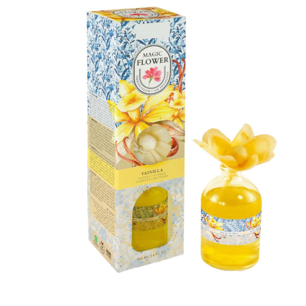 Namų kvapai su dirbtine gėlyte „Vanilla“. Namų kvapai 