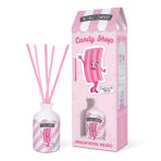 Namų kvapai su lazdelėmis „Candy Pop Fresa The Fruit Company“. Namų kvapai . Namų kvapas su saldžiu ir vaisiniu aromatu – vyšnių, apelsinų, anyžiaus, braškių, vanilės ir aviečių natomis.