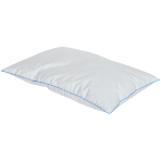Pūkinė pagalvė „Irene“. Pagalvė su ančių pūkų ir plunksnų užpildu, balta su 100% medvilnės audiniu