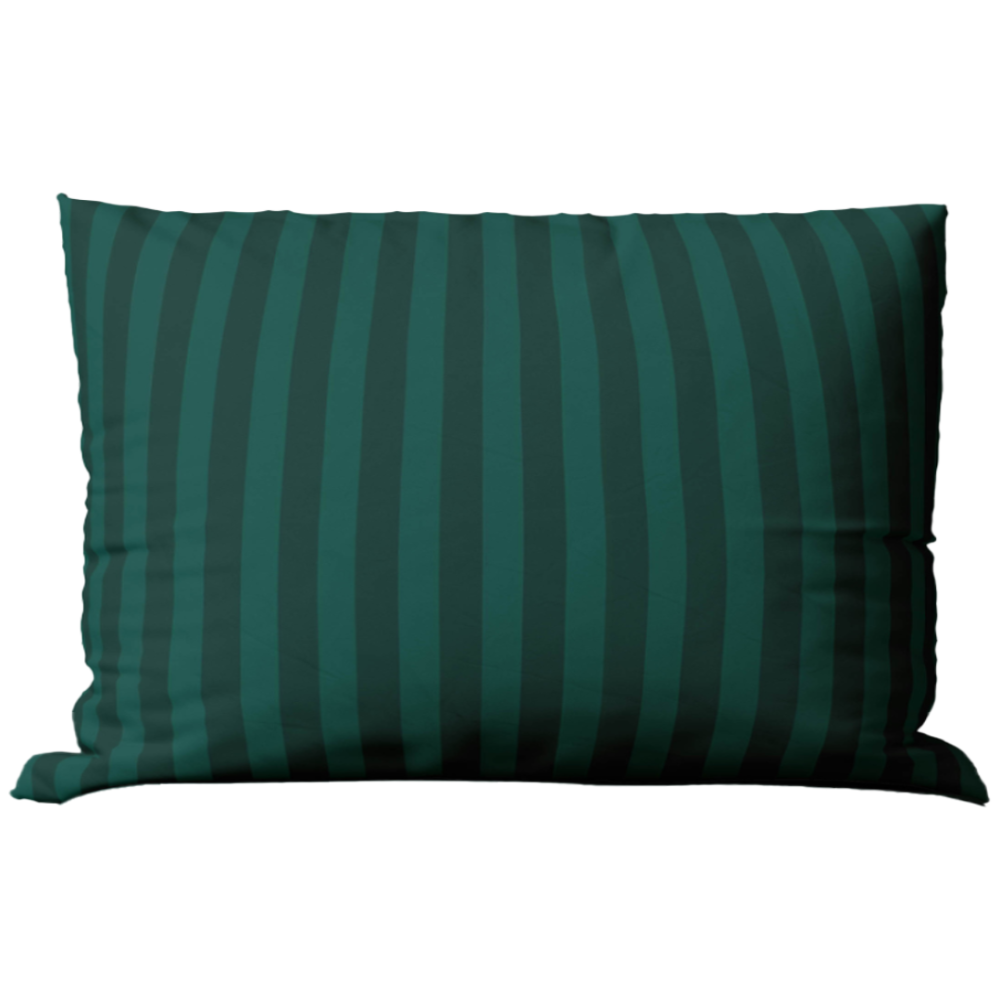 Pagalvių užvalkalai „Green Stripes“. Pagalvių užvalkalai 50x70