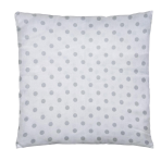 Pagalvių užvalkalai „Grey dots“. Dekoratyvinių pagalvių užvalkalai