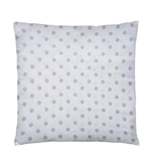 Pagalvių užvalkalai „Grey dots“. Dekoratyvinių pagalvių užvalkalai