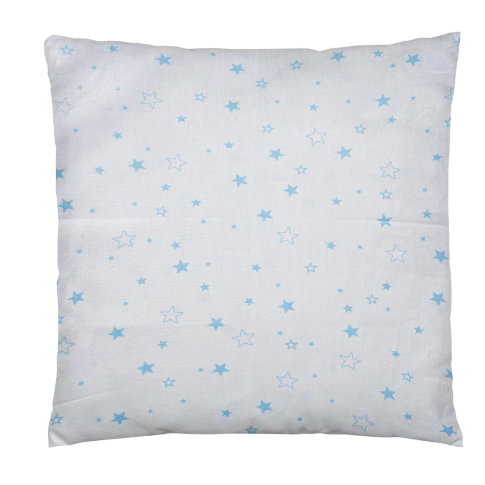 Pagalvių užvalkalai „Ad astra light blue“. Dekoratyvinių pagalvių užvalkalai