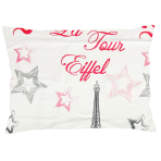 Pagalvių užvalkalai „Eiffel red“ 1 vnt.