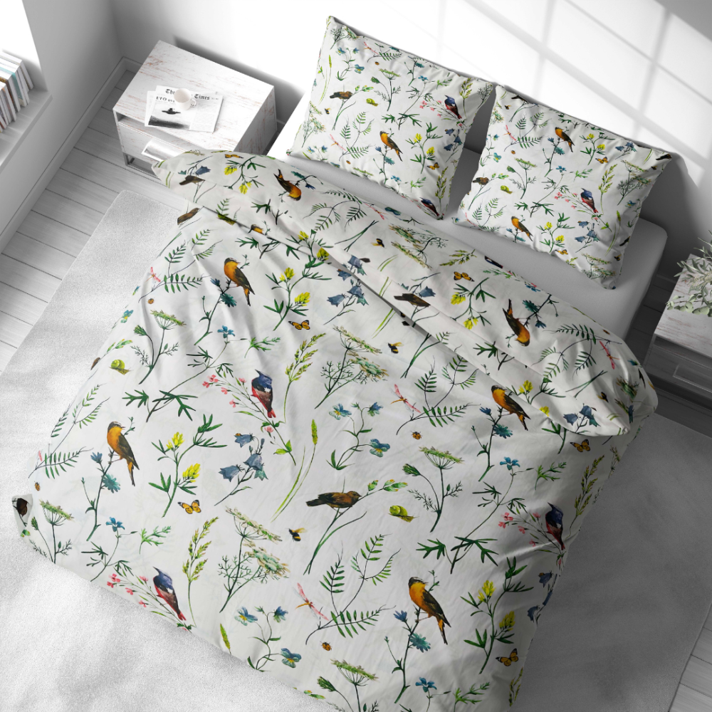 Pagalvių užvalkalai „Song Nest“. Pagalvių užvalkalai 50x70