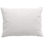 Pagalvių užvalkalai „White Stripes“. Balto atspalvio pagalvės užvalkalas su subtiliomis juostelėmis.